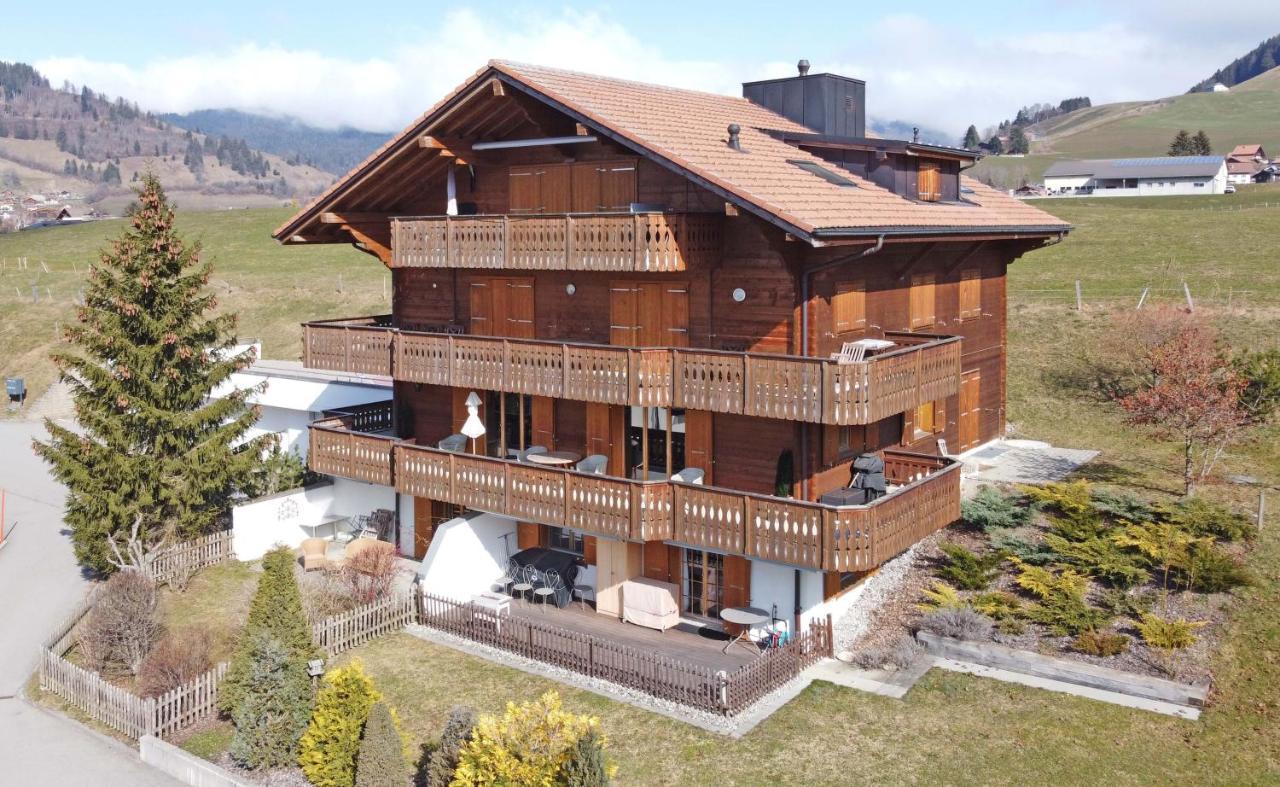 Chalet Apartment Serenity Lodge Charmey Eksteriør billede